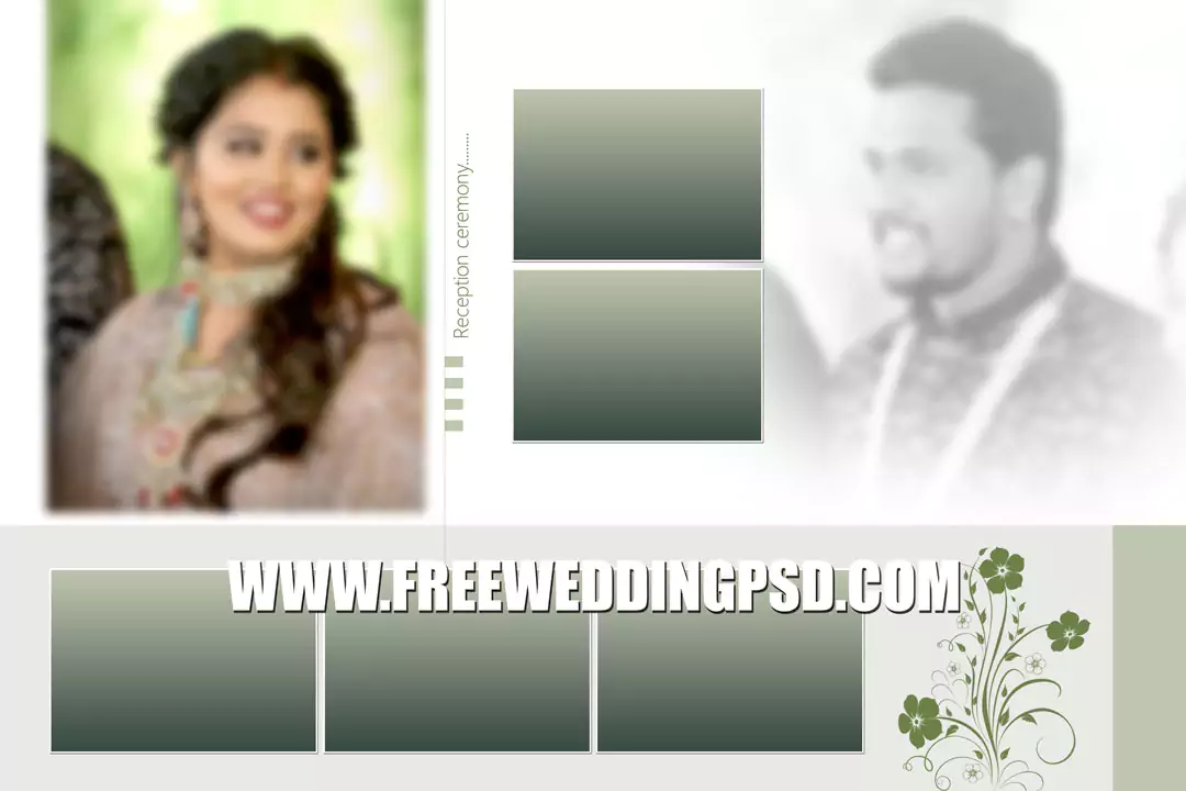 wedding album design psd free download